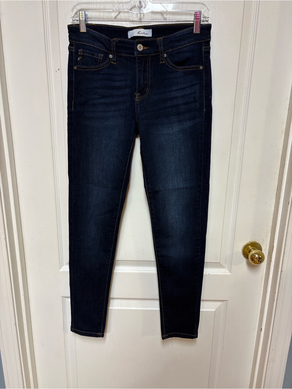 KanCan Dark Navy Skinny Jeans size 7